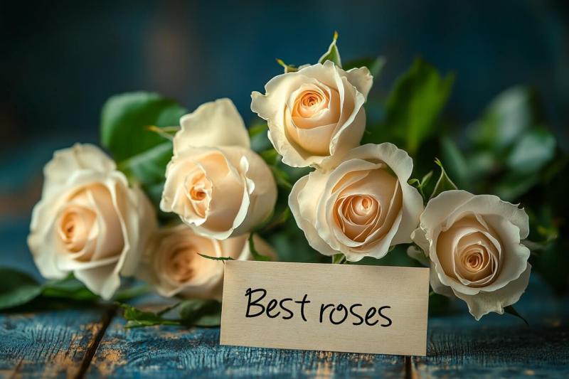 К чему дарят белые розы