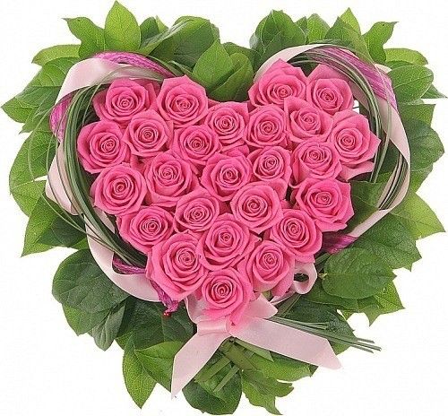 Розы "Любимое сердце"