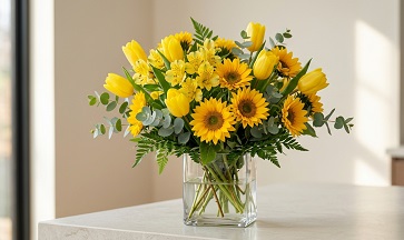 Желтый букет