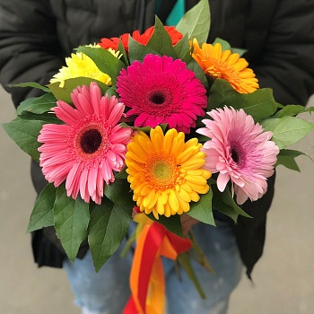 Фото Букет гербер "Лиссабон"