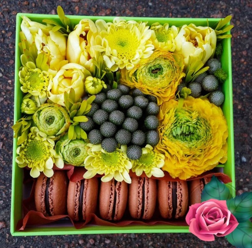 Фото Коробочка со сладостями №165