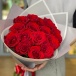 Стильный букет в крафте из 17 роз Фото Стильный букет в крафте из 17 роз