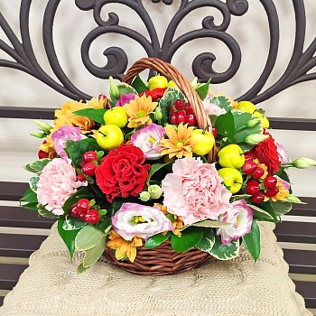 Корзина "Роксолана" Фото Корзина "Роксолана"