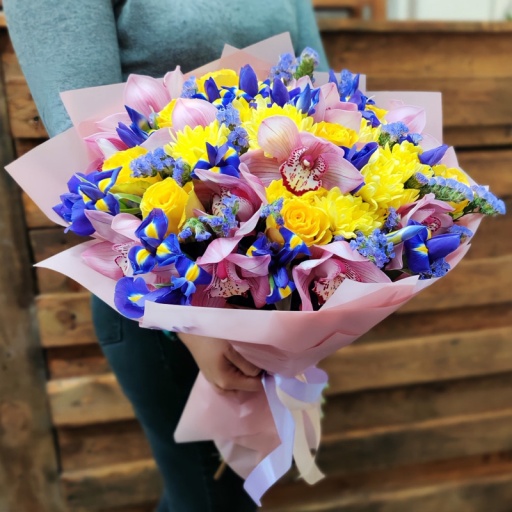 Букет "Яркое счастье"