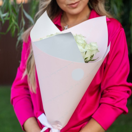 Фото 15 Белых голландских роз