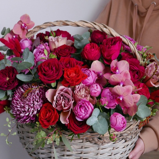 Большая корзинка "Моя любовь"