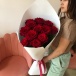 Красно-белый букет "Для неё"