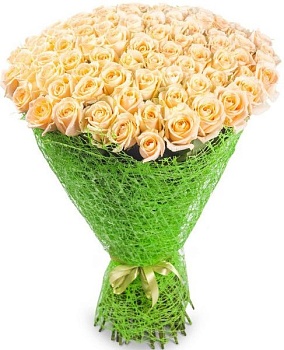 101 Персиковая роза