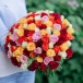Фото Букет из 101 розы Микс (производство Краснодар)