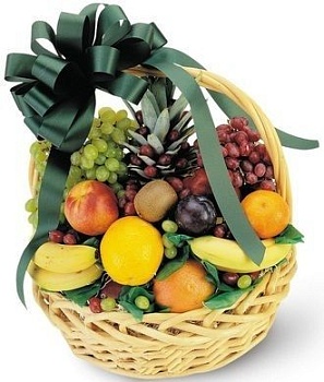 Фото Подарочная корзина с фруктами "Тутти-Фрутти"
