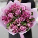 Букет из розы и альстромерии "Сиреневый дождь"