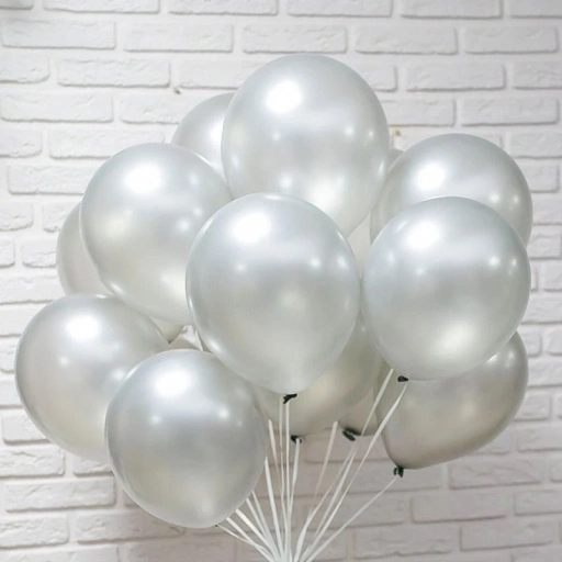 Набор перламутровых шариков с гелием