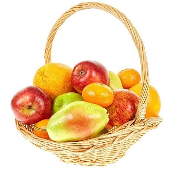 Фото Подарочная сладкая корзина