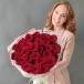 29 Красных роз в букете "Яркая нежность" Фото 29 Красных роз в букете "Яркая нежность"