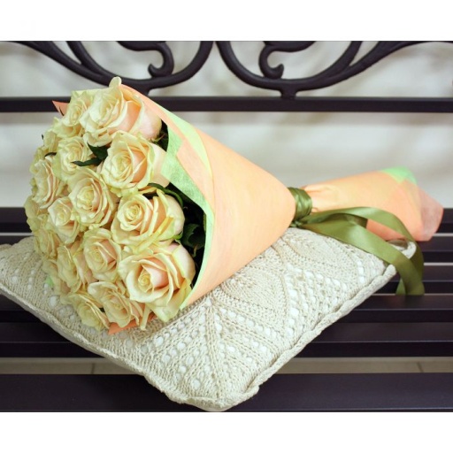 Кремовые розы "Пломбир"