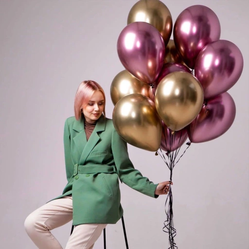 Фото Набор шариков "Розовое золото"