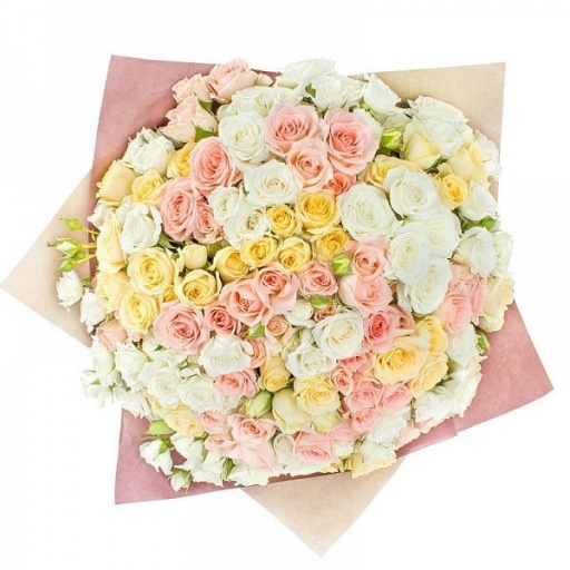 Кустовые розы "Фиеста"