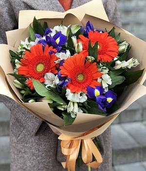 Фото Очаровательный букет "Яркий Мельбурн"