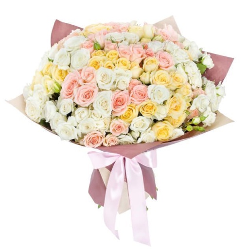 Кустовые розы "Фиеста"