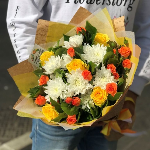 Фото Букет "Весеннее Солнце"