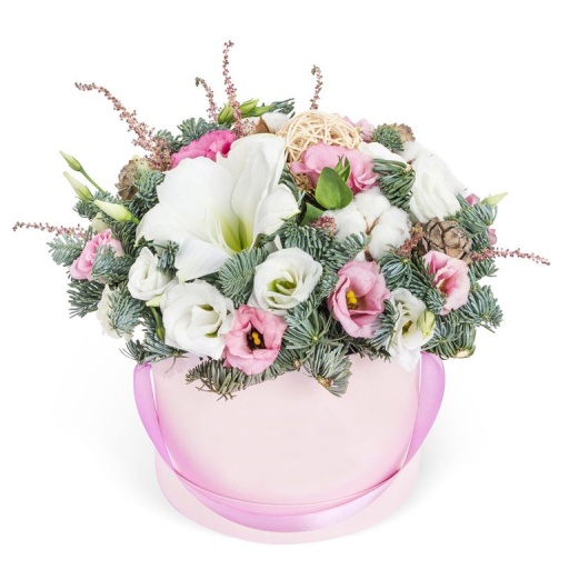 Фото Новогодний букет с нобилисом