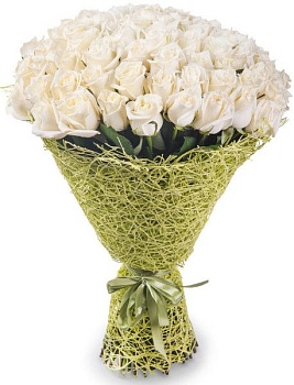 Фото Неповторимый букет из 69 роз. Цвет на выбор!