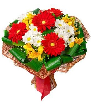 Фото Яркий букет "Жаркий полдень"
