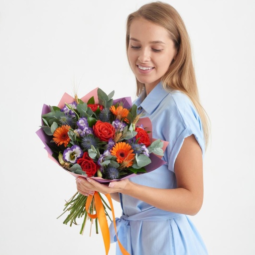 Фото Сборный букет "Единорог"