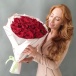 29 Красных роз в букете "Яркая нежность" Фото 29 Красных роз в букете "Яркая нежность"