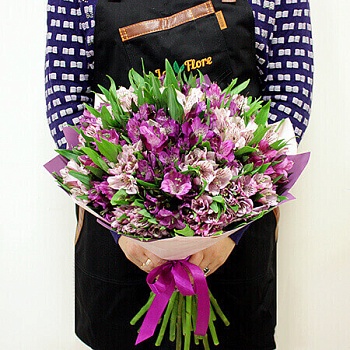 Фото Альстромерии "Лиловый цвет"