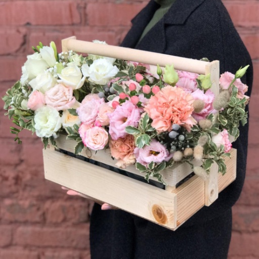 Фото Композиция в кашпо "Феличита"