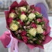 Букет из роз и альстромерии "Flower Magic"
