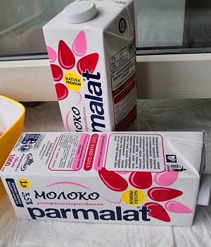 Молоко "Parmalat" Фото Молоко "Parmalat"