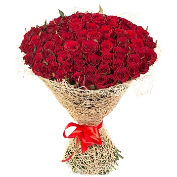 101 красная роза. Акция!