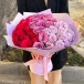 Фото Красивый микс букет из 51 нежной розы