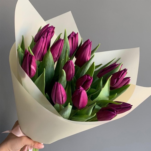 Фото Букет тюльпанов "Яркие грёзы"