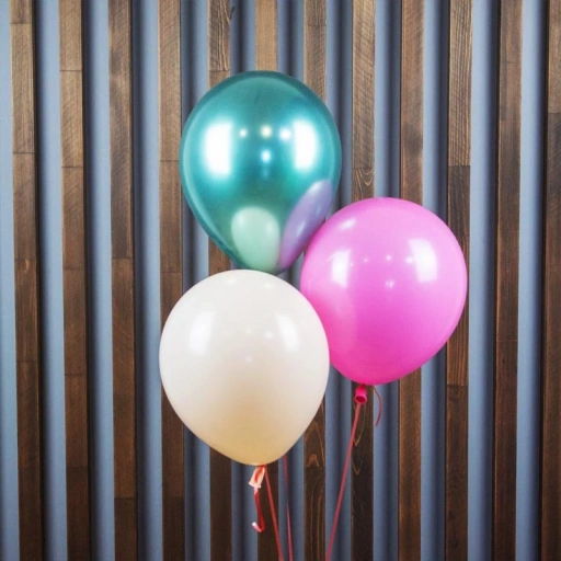 Набор из 3 шариков с гелием