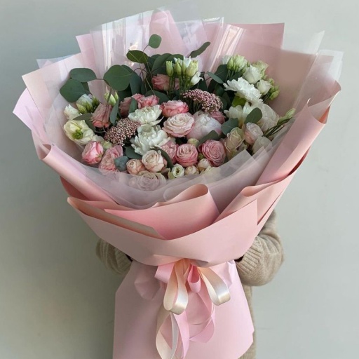 Фото Шикарный букет "Пинк Кастл"