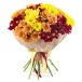 Необычный букет хризантем Фото Необычный букет хризантем