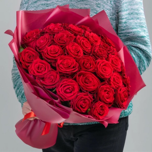 Букет из роз "Песня наших сердец"