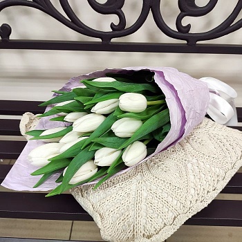 Фото Букет тюльпанов "Дени"
