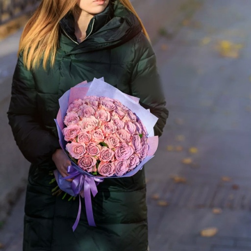 Фото Нежный букет "Сиреневые сны"