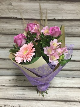 Фото Сборный букет "Милый день"