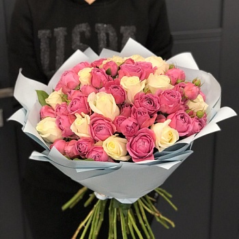 Фото Букет роз "Ветер перемен"