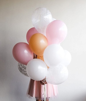 Фото Набор шариков "Розовые облака"
