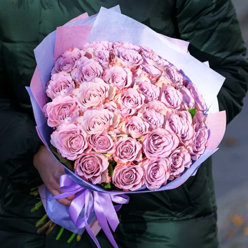 Фото Нежный букет "Сиреневые сны"