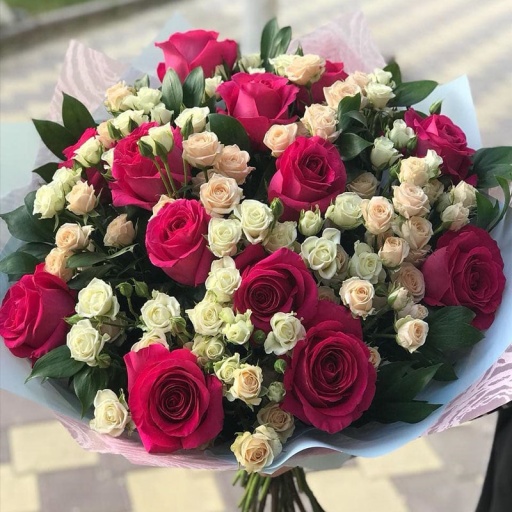 Фото Свадебный букет "Рафаэлло"