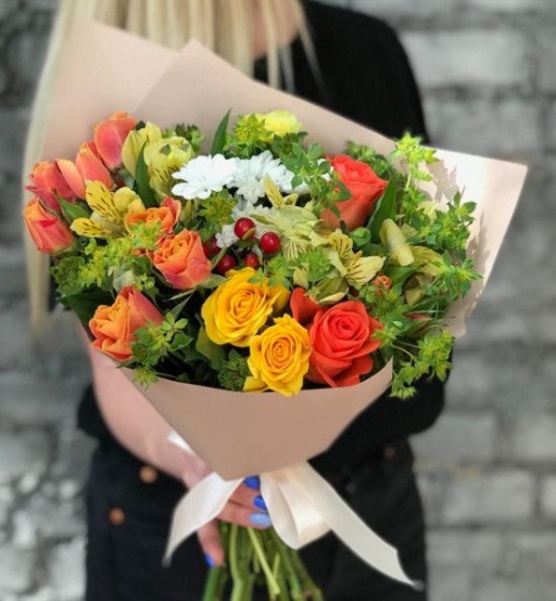 Фото Букет "Солнечное звучание"