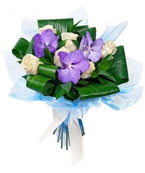 Фото Букет "Blue and white"