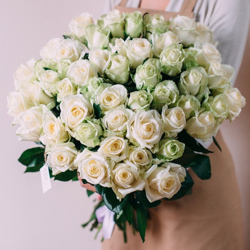 Фото Букет из 51 розы "Для мамы"